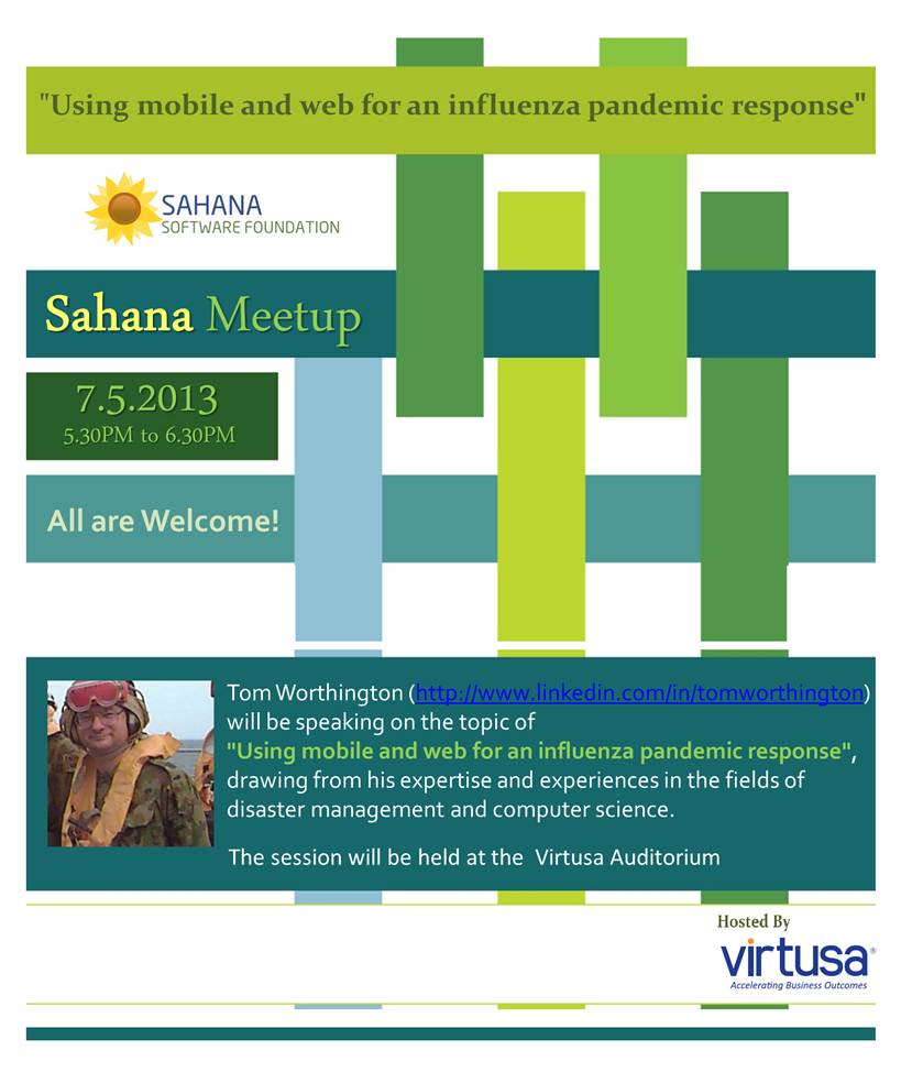 Sahana Meetup with Tom Worthington at Virtusa, Sri Lanka