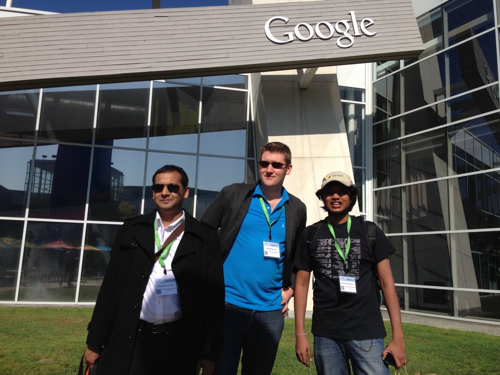 Sahana at the GSoC 2013 Mentor Summit