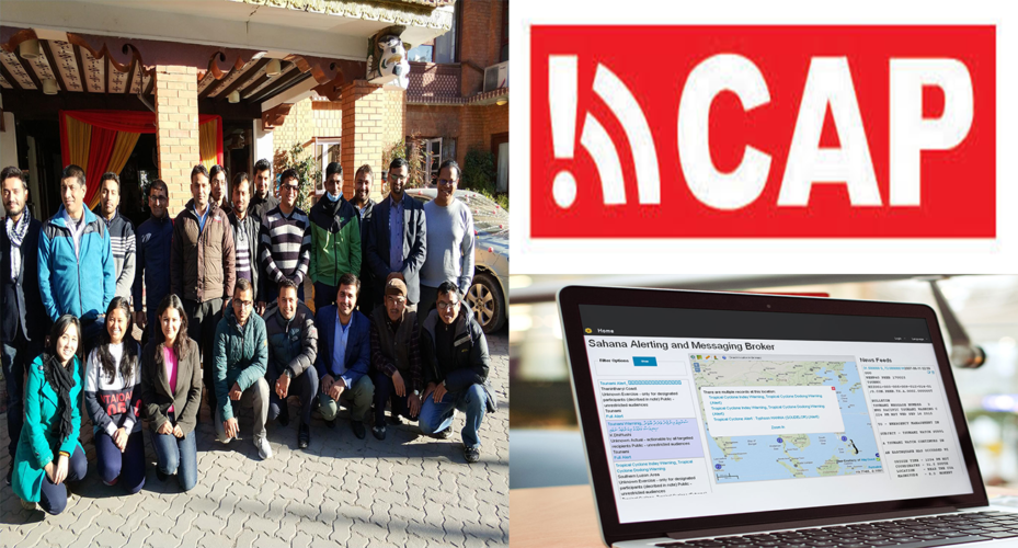 Building capacity on Common Alerting Protocol for Nepal
